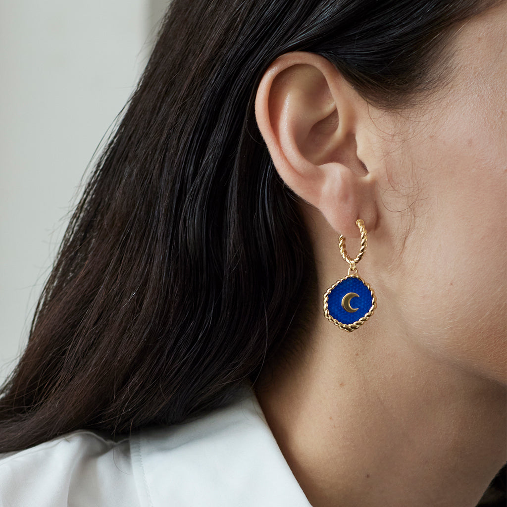 Piccolomini Earrings 14K Gold Plate