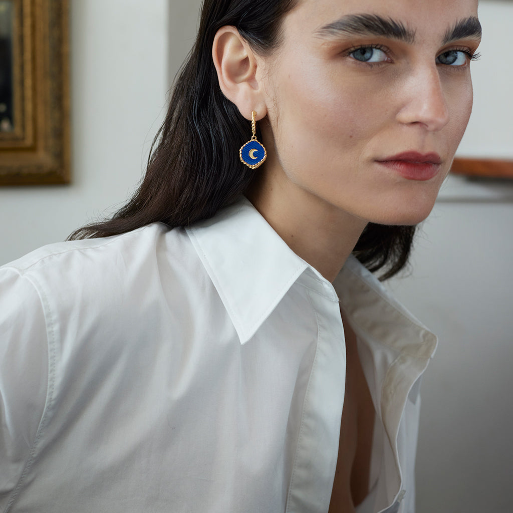 Piccolomini Earrings 14K Gold Plate