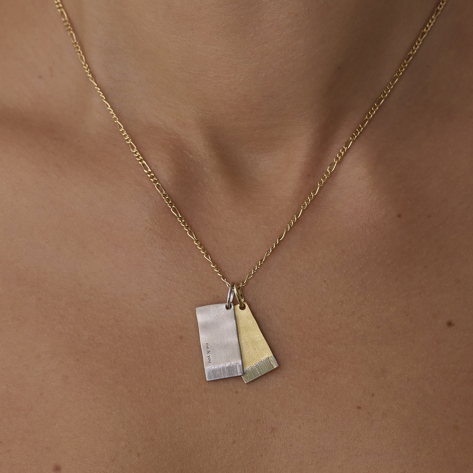 ME & YOU | The Constant Napkin Pendant Silver