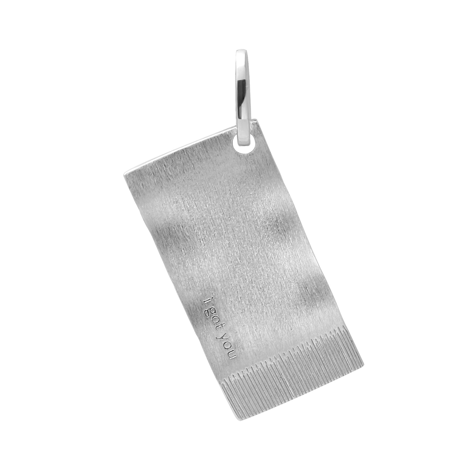 I GOT YOU | The Anchor Napkin Pendant Silver