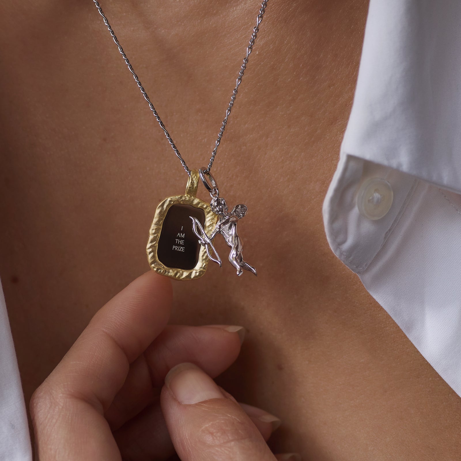 The Eros Angel Silver