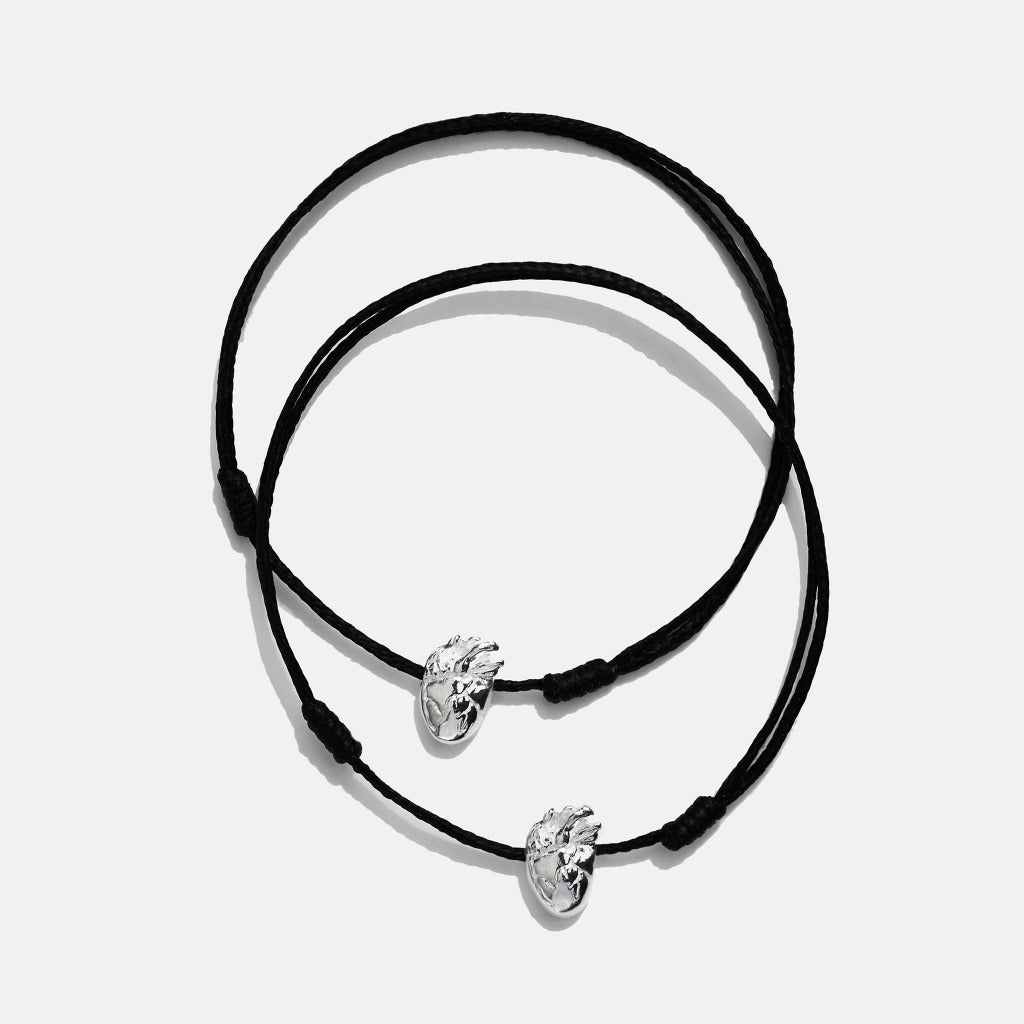 I Carry Your Heart Connector Silver