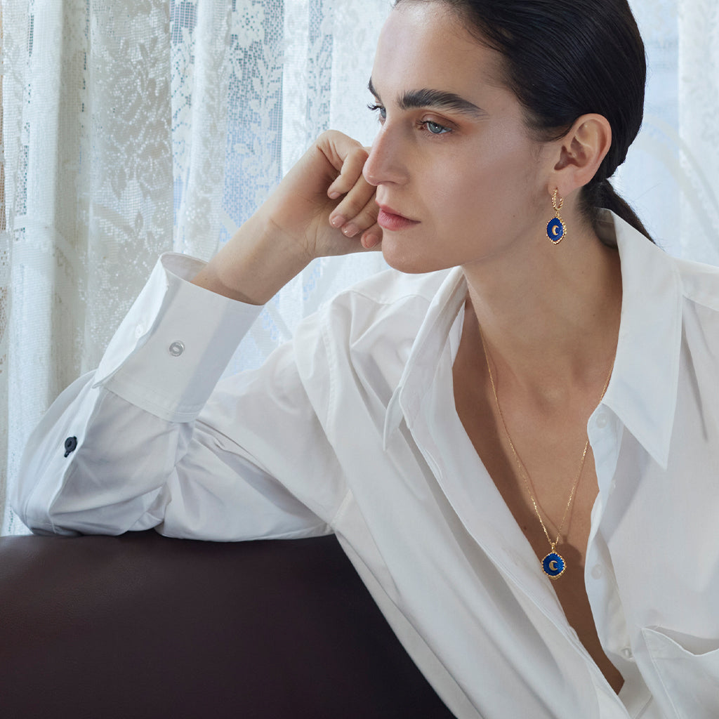 Piccolomini Necklace 14K Gold Plate