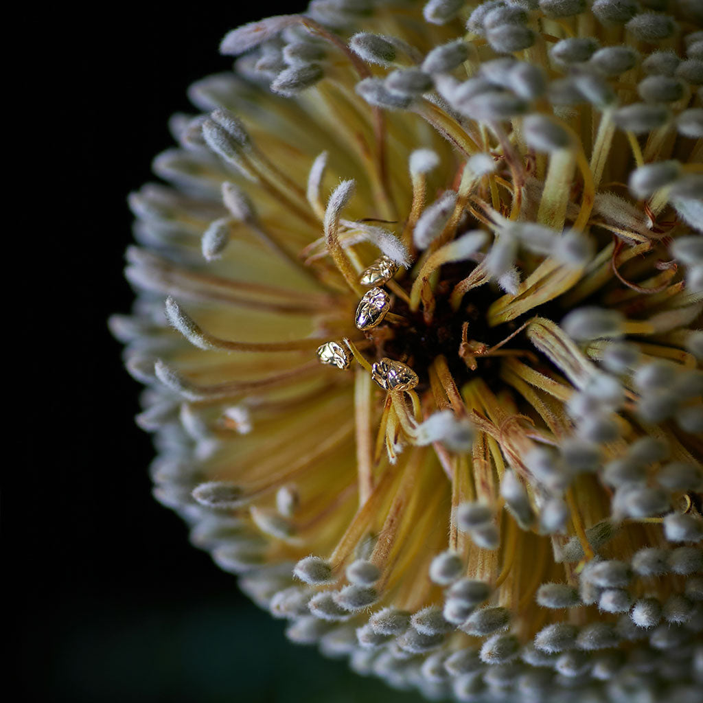 I Carry Your Heart Earring Single 14K Gold Plate