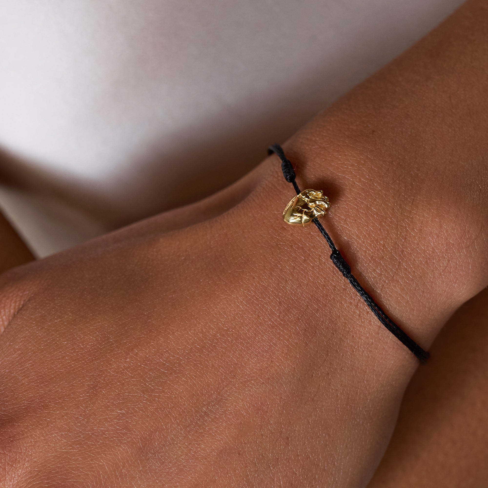 I Carry Your Heart Bracelet & Connector 14K Gold Plate Set