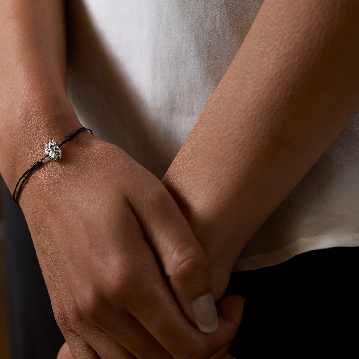 I Carry Your Heart Connector 14K Gold Plate