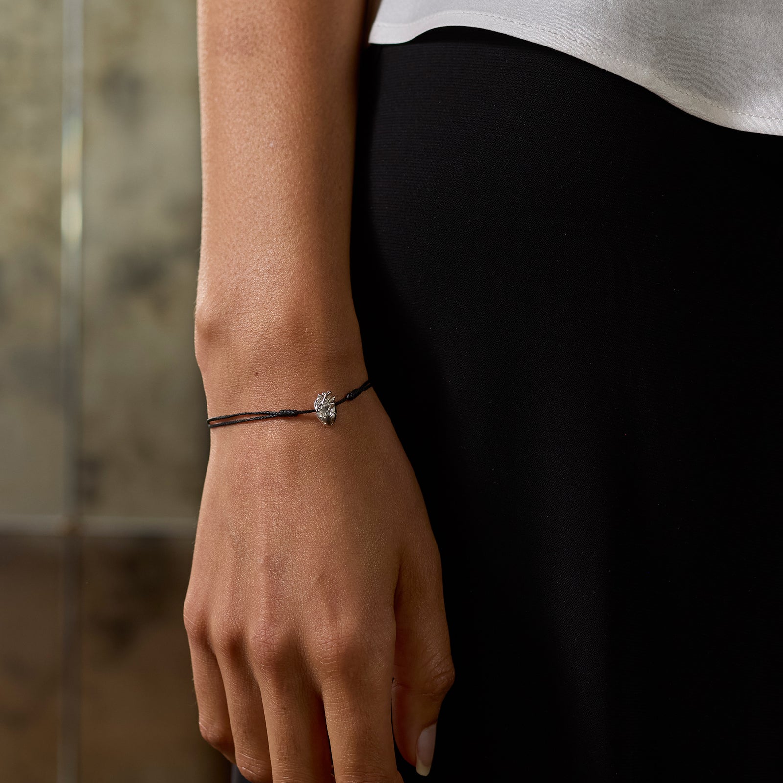 I Carry Your Heart Connector 14K Gold Plate