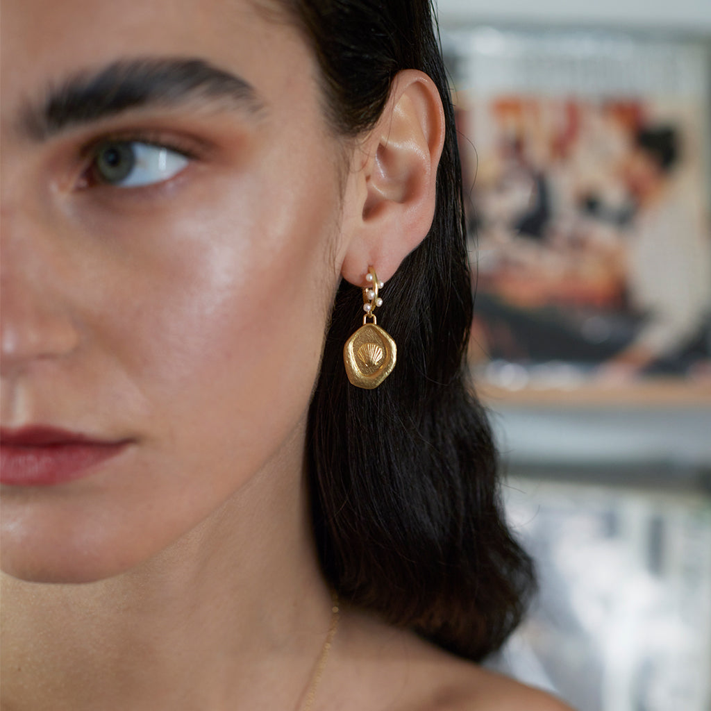 Isola Bella Earrings | Gold Plate