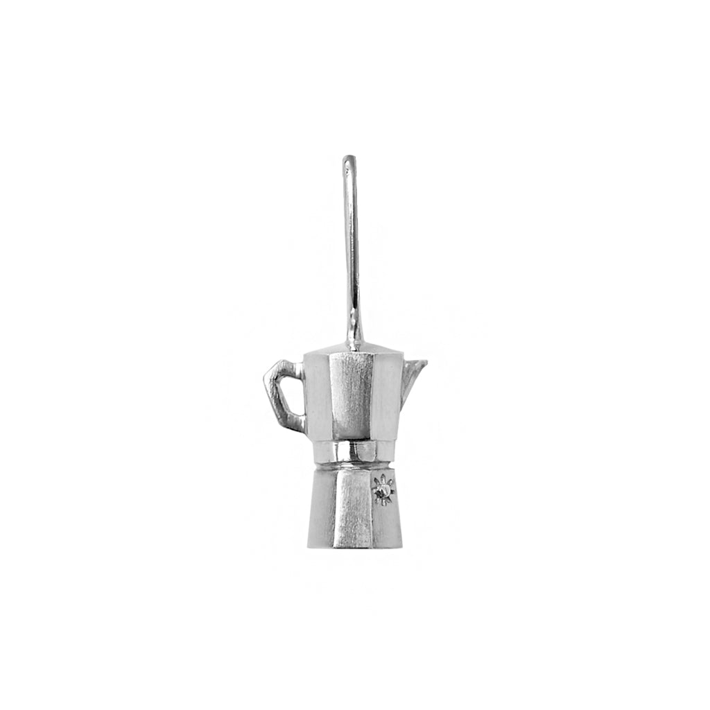 La Caffettiera Charm Silver