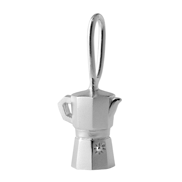 La Caffettiera Charm Silver