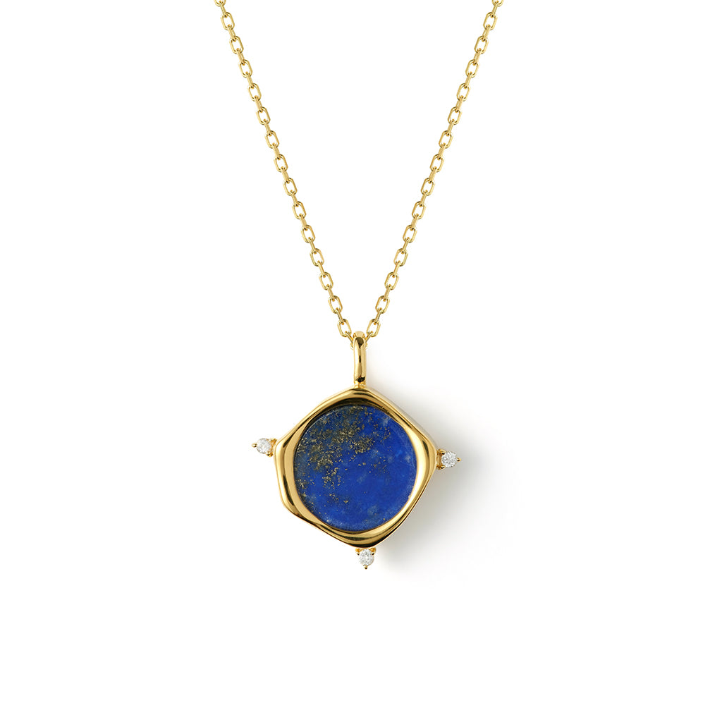 Mythology Medallion Necklace | Gold Plate