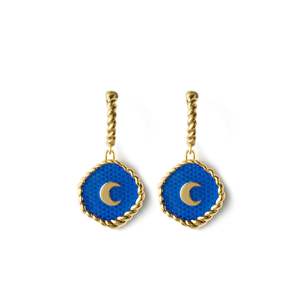 Piccolomini Earrings 14K Gold Plate