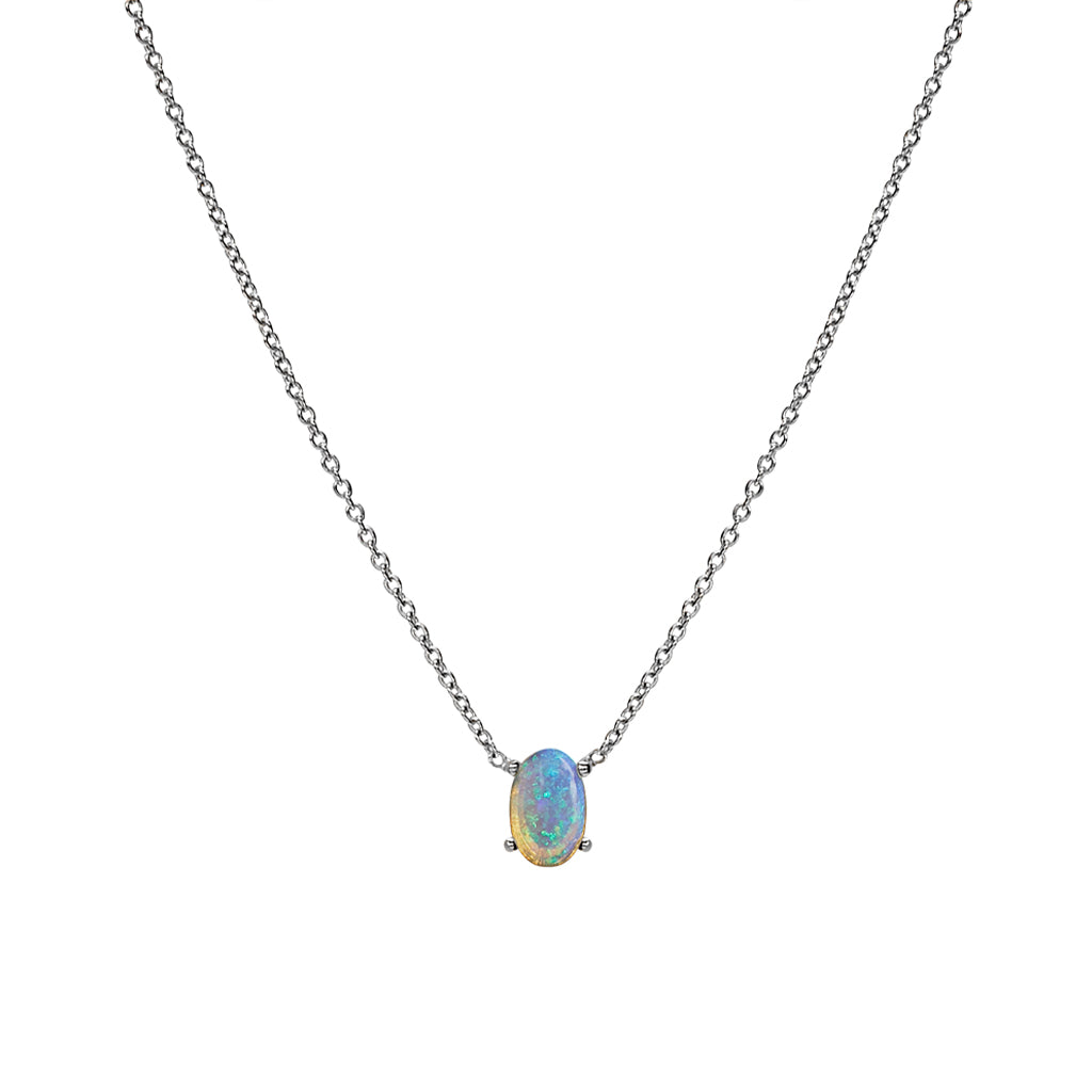 Kaleidoscope Necklace | Opal & Silver