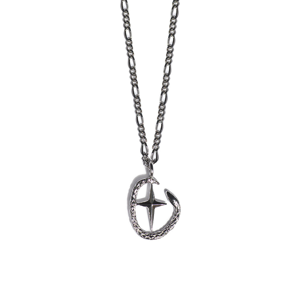 Shield Of Athena Necklace Silver