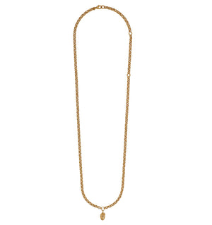 I Carry Your Heart Rollo Chain Necklace | Gold