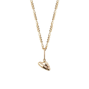 Hold My Dreams Cloud Pendant | Solid Gold