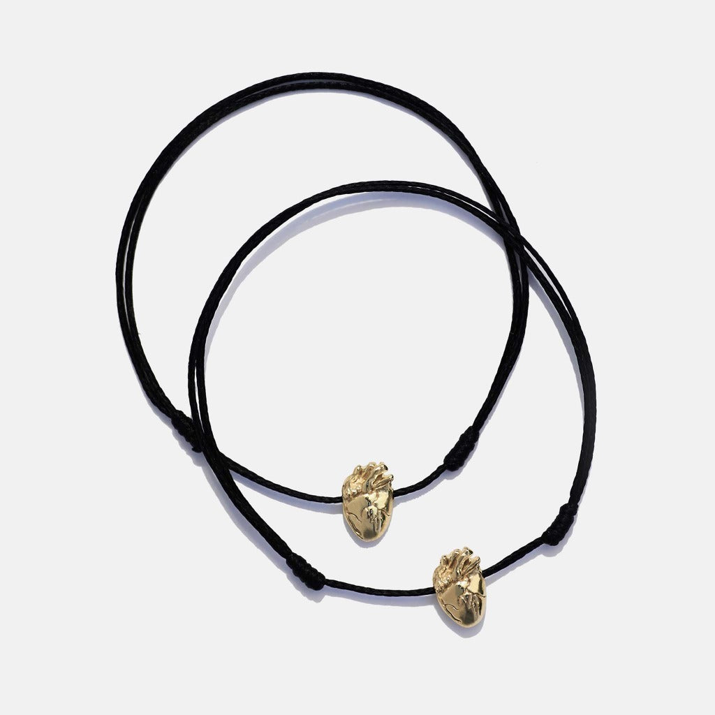 I Carry Your Heart Connector 14K Gold Plate Set