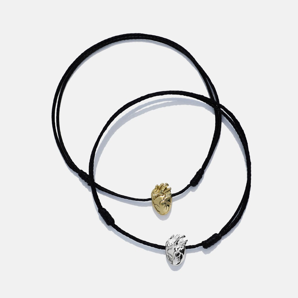 I Carry Your Heart Connector Set - Silver & Gold