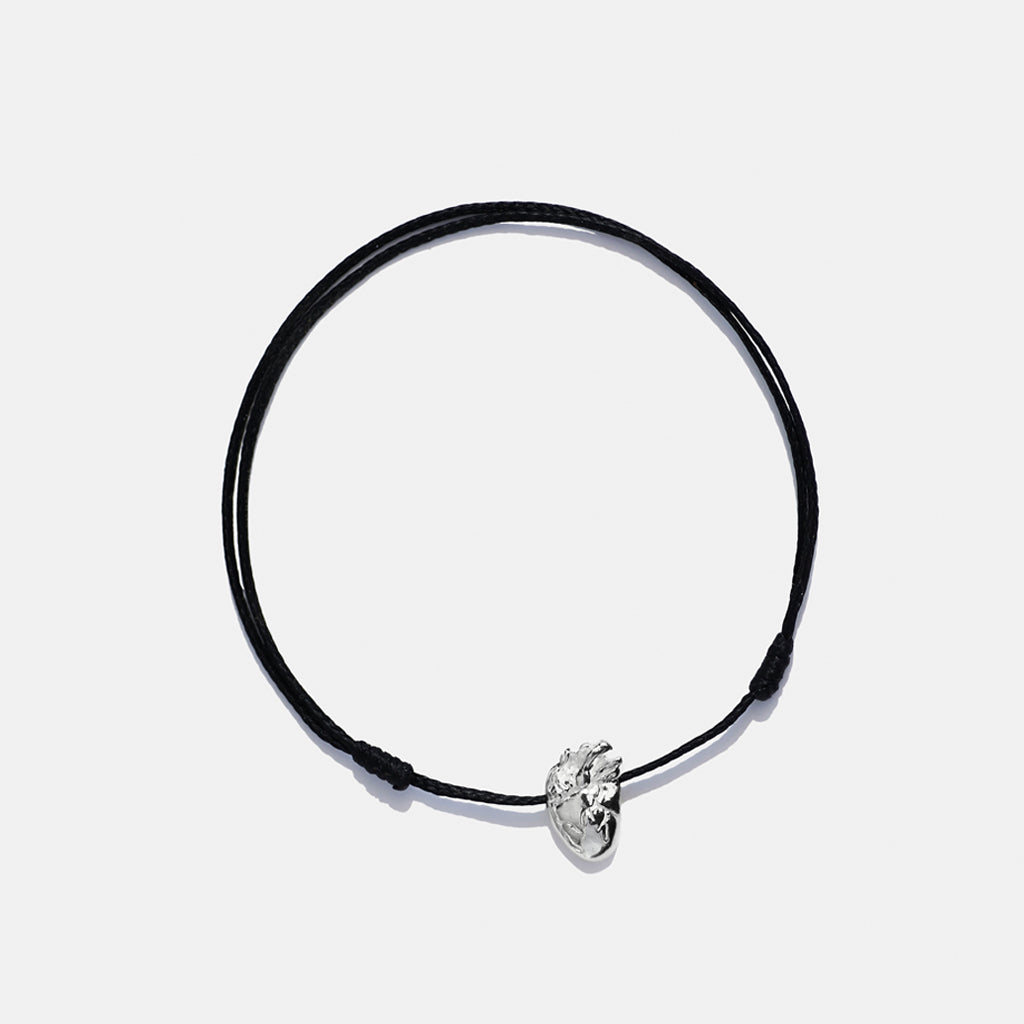 I Carry Your Heart Connector Silver