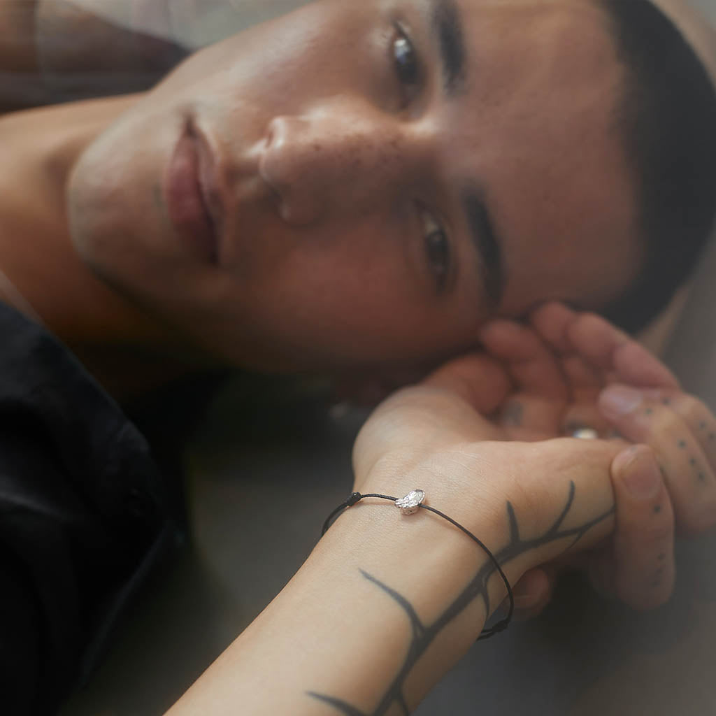 I Carry Your Heart Connector Silver