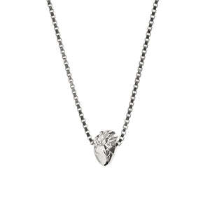 I Carry Your Heart Necklace | Silver