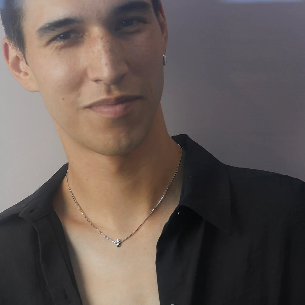 I Carry Your Heart Necklace Silver &amp; 14K Gold Plate Set