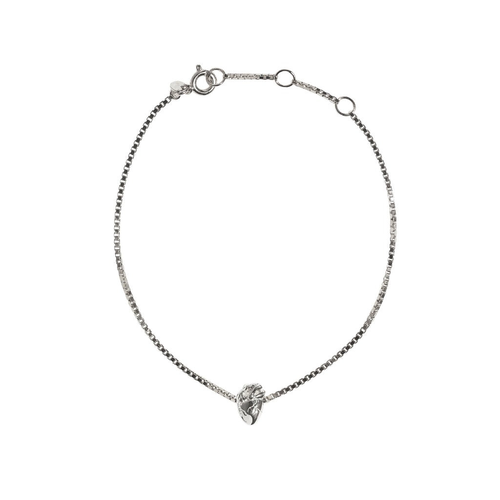 I Carry Your Heart Bracelet | Silver