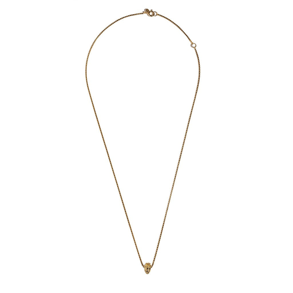 I Carry Your Heart Necklace | Solid Gold