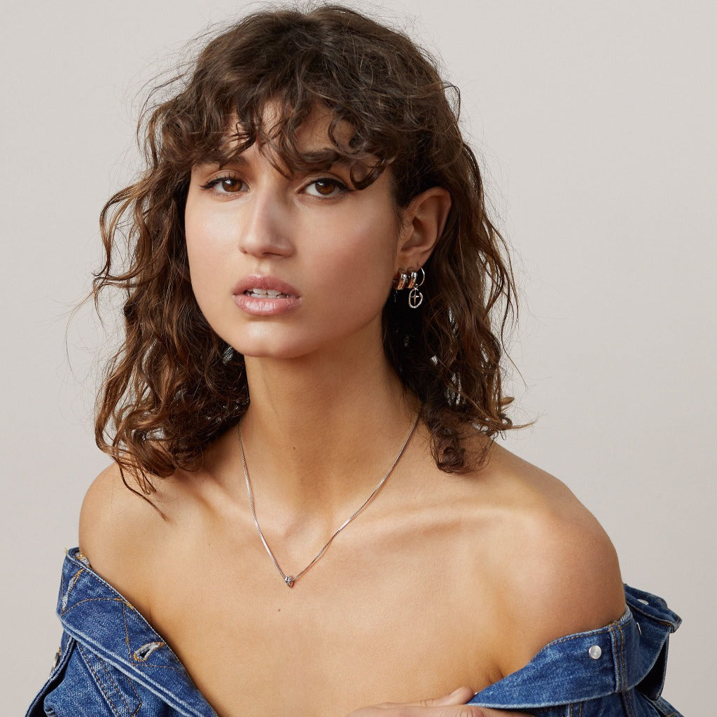 I Carry Your Heart Necklace Silver