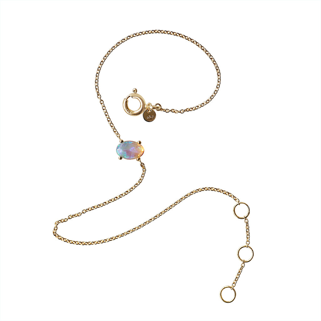 Kaleidoscope Bracelet | Opal & Gold
