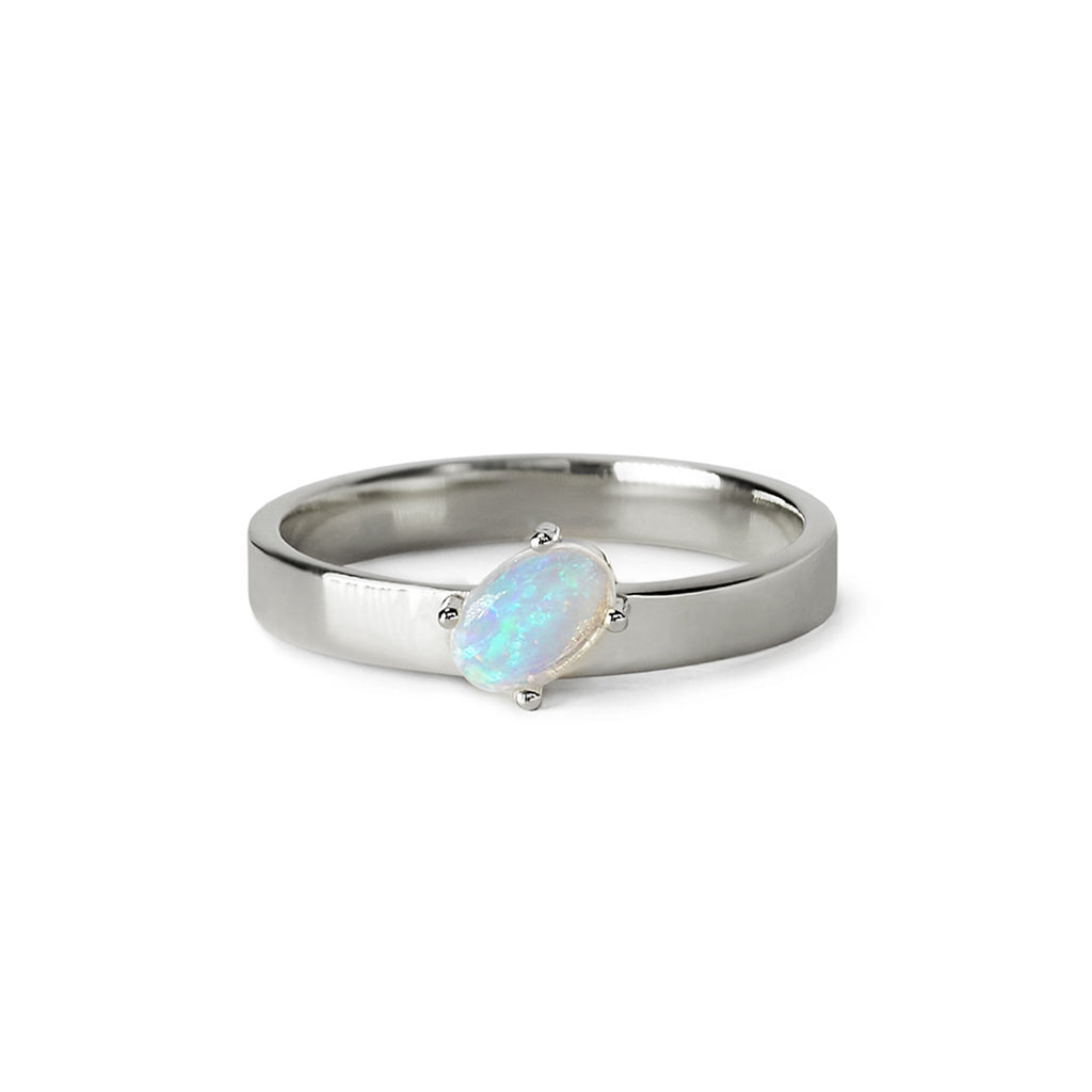 Kaleidoscope Ring | Opal & Silver