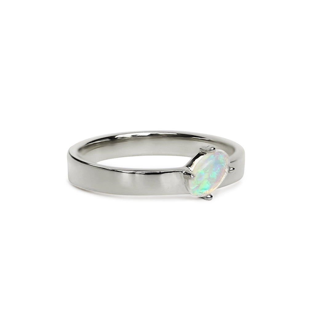 Kaleidoscope Ring Silver & Opal