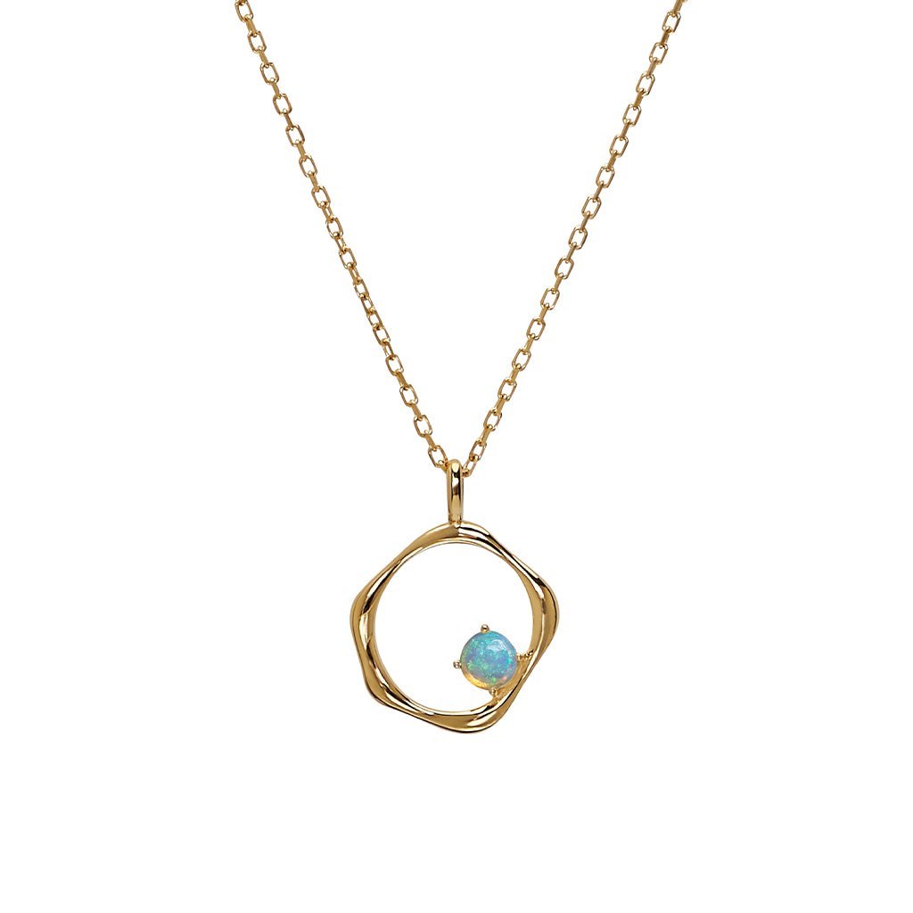 Storia Della Vita | Story of Life Necklace | Opal &amp; Gold