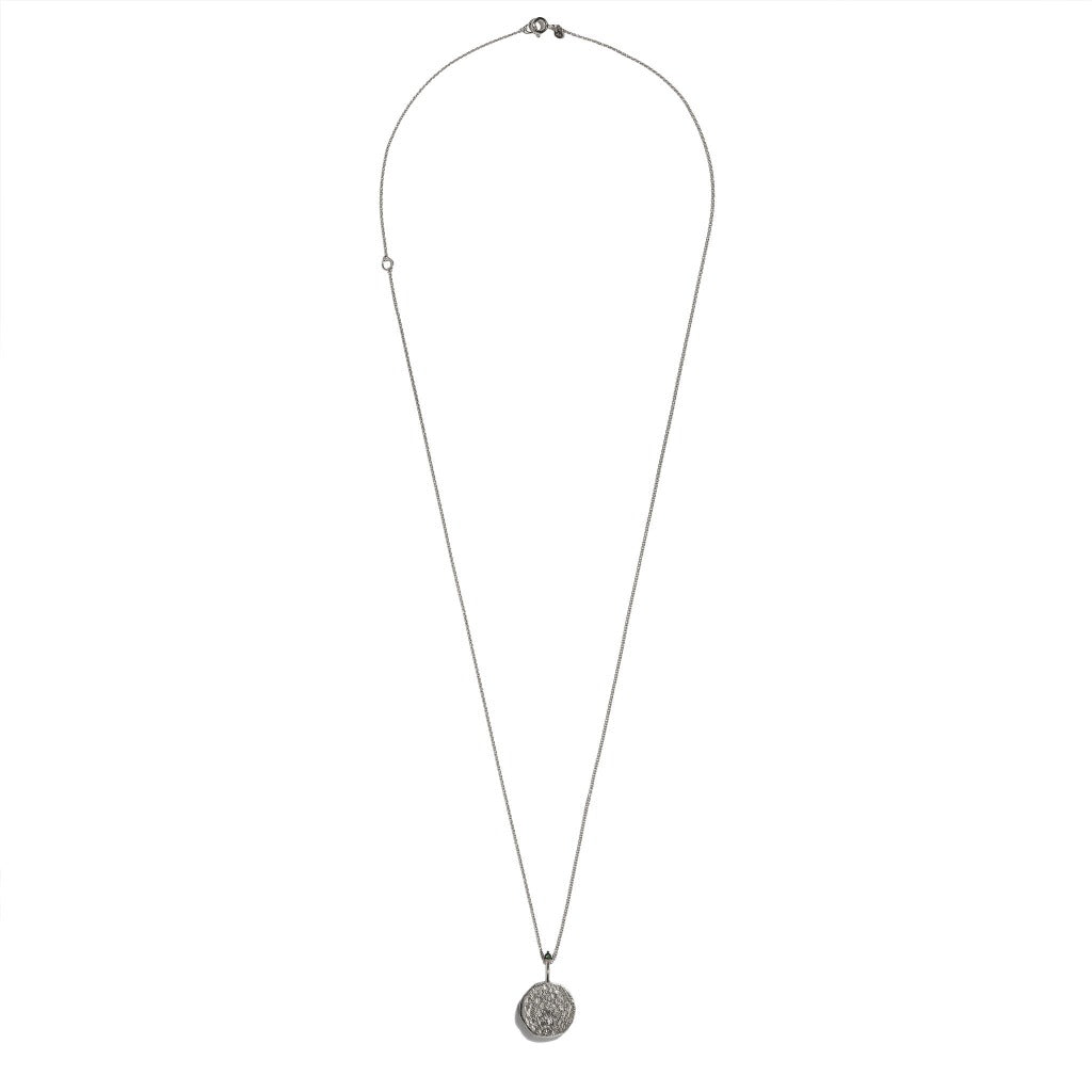 Leo Zodiac Necklace Silver